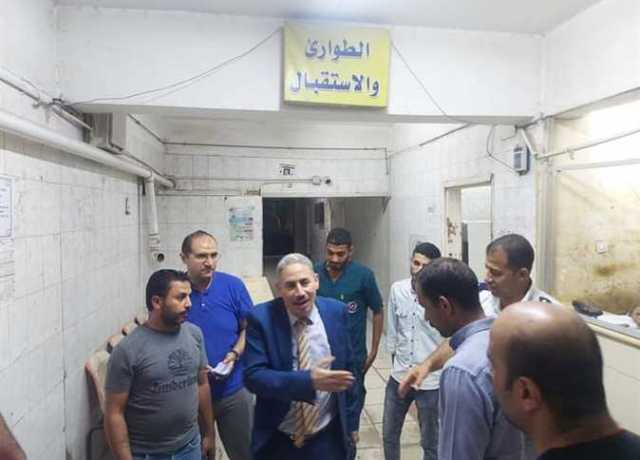 رئيس مدينة أبو قرقاص يحيل 4 أطباء بالمستشفى العام للتحقيق