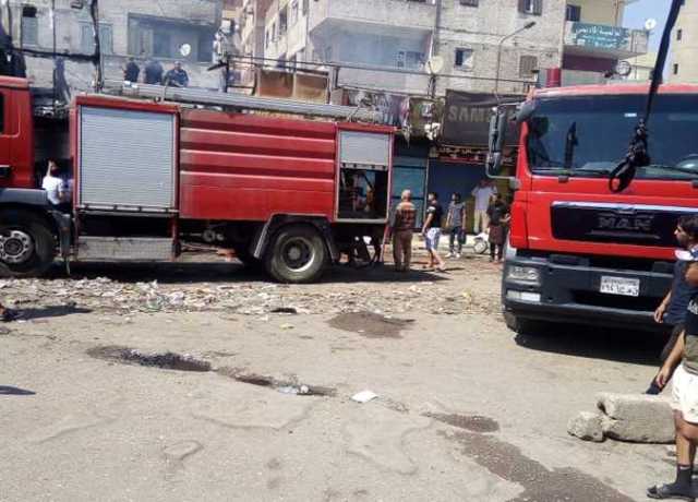 اندلاع حريق في «عصارة قصب» في المنيا