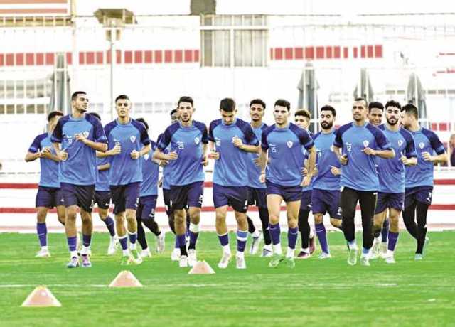 الزمالك يخوض مرانه الأول في السعودية على ملعب نادي عكاظ
