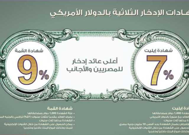 نائب رئيس البنك الأهلي يكشف تفاصيل الشهادات الدولارية ومفاجأة للمصريين بالخارج.. فيديو