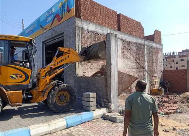 التصدي لمحاولة بناء بدون ترخيص بحيِّ ثانِ الإسماعيلية