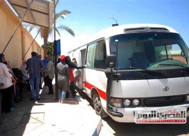 توقيع الكشف الطبي على 345 حالة بقرية الجهاد في العدوة بالمنيا