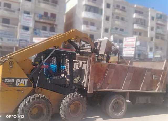 إزالة 89 حالة تعد على الأراضى الزراعية وأملاك الدولة بمراكز المنيا