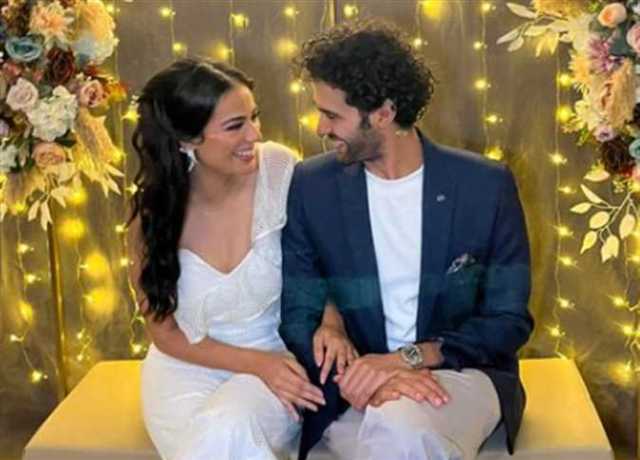 ثراء جبيل تكشف عن الصورة الأولى من حفل خطبتها على مختار الديناري