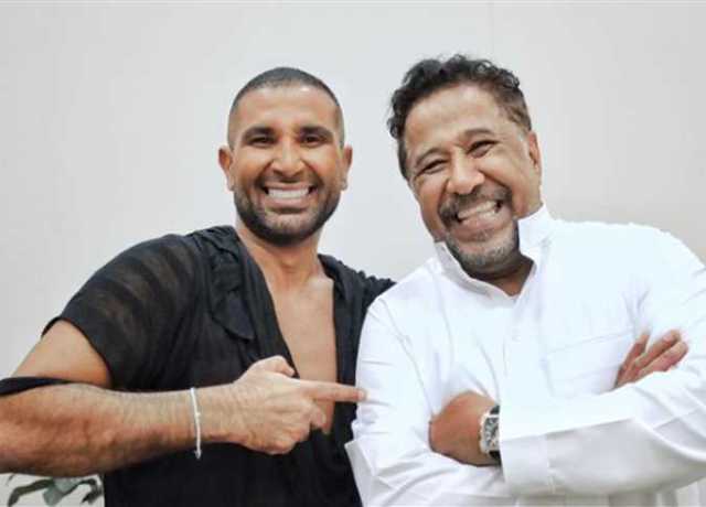 أحمد سعد لـ الشاب خالد: «فنان عظيم وتاريخ كبير»(صور)