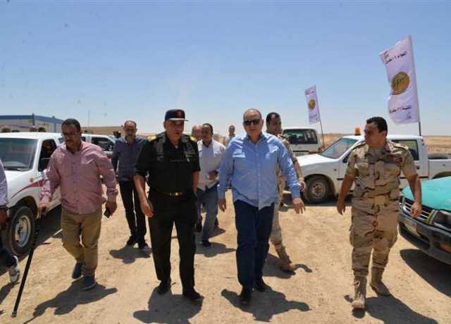 «حياة كريمة»: محافظ أسيوط يتفقد إنشاء سوق قرية دشلوط النموذجي في ديروط
