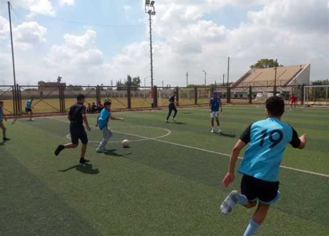 مباريات خماسى وتنس الطاولة ضمن دورى الأندية الصغيرة للأحياء الشعبية بكفر الشيخ