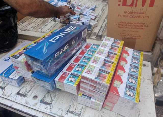 ضبط 3000 عبوة سجائر وتحرير 6 محاضر للبيع بأزيد من السعر الرسمي بالقليوبية