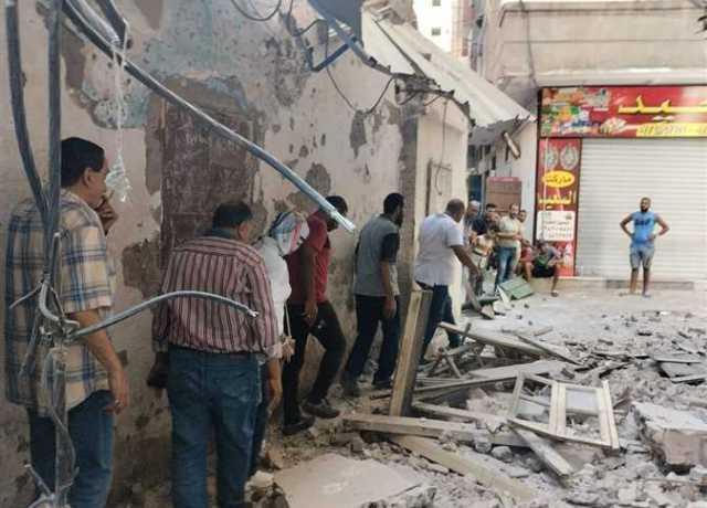 مفاجأة في إنهيار عقار المنشية بالإسكندرية: صادر له قرار إزالة حتى سطح الأرض