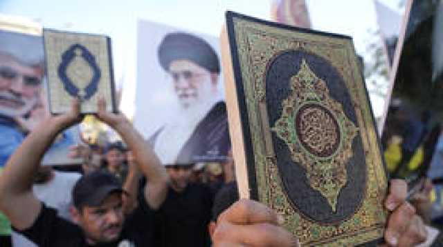 إحراق العلم السويدي في بغداد (فيديو)