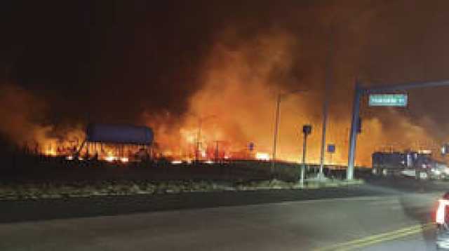 مصرع 6 أشخاص بسبب حرائق الغابات في جزر هاواي