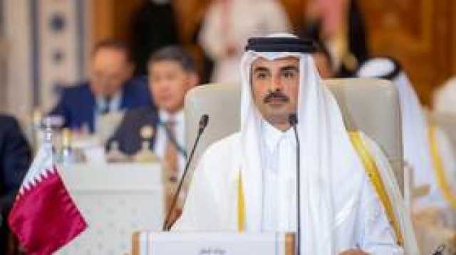 تفاعل على جملة قالها أمير قطر بكلمته عن غزة والفلسطينيين بالقمة الخليجية