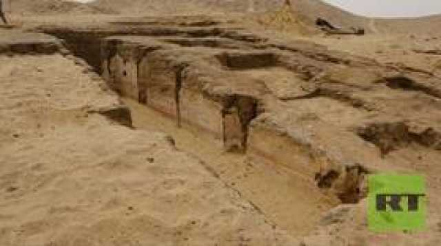 مصر.. الكشف عن مصطبة من عصر الدولة القديمة بمنطقة دهشور (صور)
