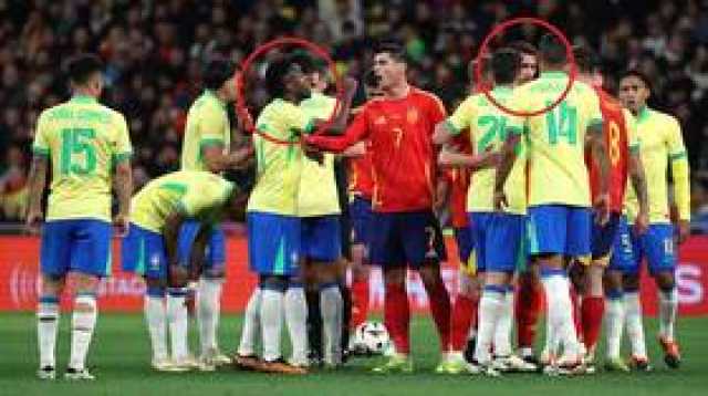 نجم النصر السعودي يسخر من فينيسيوس.. شريط أهداف إسبانيا والبرازيل (فيديو)