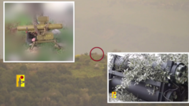 بالفيديو.. صواريخ 'حزب الله' اللبناني تضرب قوة عسكرية إسرائيلية ومستوطنة كريات شمونة