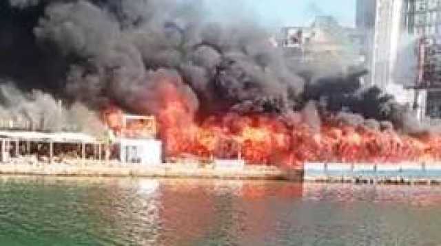 مصر.. حريق كبير يلتهم نادي نقابة الصيادلة ونادي قضاة مجلس الدولة في الإسكندرية (صور + فيديو)