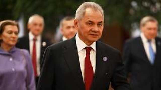 شويغو يكشف عن مهمته الأساسية في منصبه الجديد