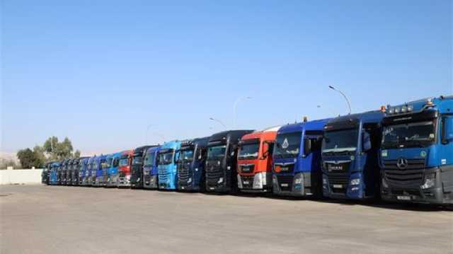 الاردن يرسل أكثر من 100 شاحنة اغاثية الى غزة