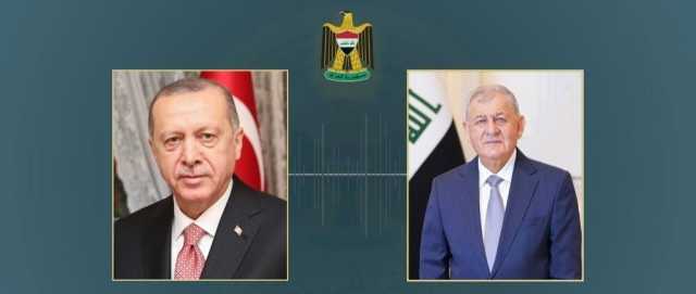 ‎رئيس الجمهورية ونظيره التركي ويؤكدان أهمية التنسيق والتشاور بشأن القضايا العالقة