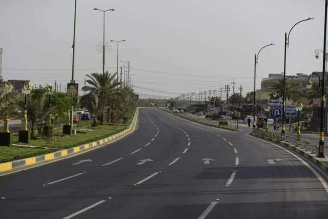 بدء ربط كربلاء المقدسة بالطريق الدولي