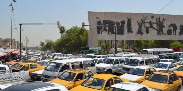 ‎اختناقات مرورية تضرب شوارع بغداد