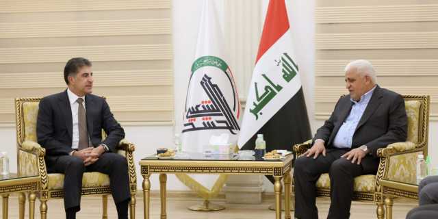 بارزاني والفياض يؤكدان ضرورة عدم تورط العراق في الصراع الدائر في المنطقة