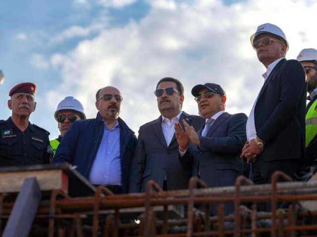 السوداني يحدد موعد افتتاح مشروع مجسّر تقاطع قرطبة في بغداد