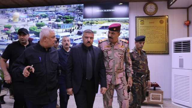 وزير الداخلية يصل كربلاء