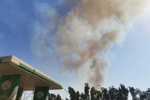 بالصور.. قصف صاروخي يستهدف مقر الحزب الديمقراطي الكردستاني شمال كركوك