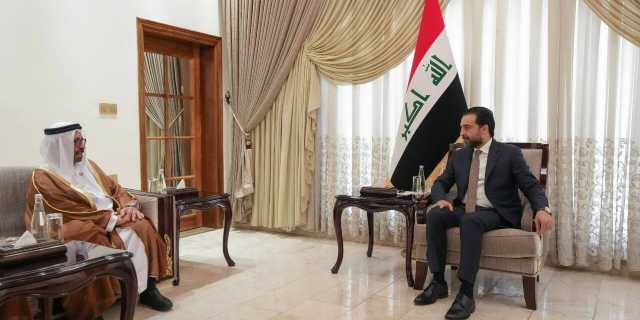 الحلبوسي يؤكد لوزير أماراتي: البرلمان داعمٌ للحكومة بتوطيد علاقاتها مع الأشقاء