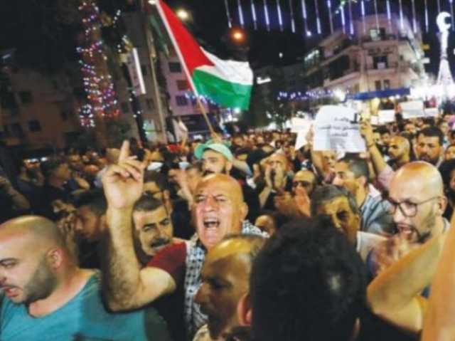 مظاهرات في رام الله والخليل وعمّان وتونس وأنقرة احتجاجا على مجزرة المستشفى المعمداني