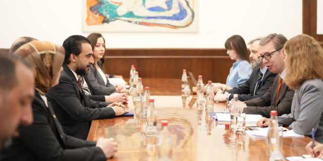 الحلبوسي يطالب الرئيس الصربي بإعادة الآثار العراقية المهربة