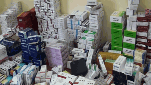 ضبط كمية كبيرة من الادوية منتهية الصلاحية في دهوك