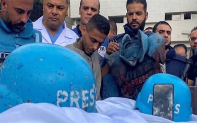 استشهاد 60 صحفيا في غزة منذ 7 تشرين الأول