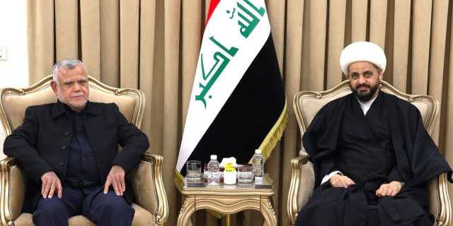 الخزعلي و العامري يؤكدان أهمية الاسراع بتشكيل الحكومات المحلية