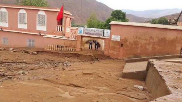 تعليق الدراسة بورزازات وتنغير بسبب سوء الأحوال الجوية