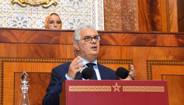 بركة يعترف بعجز وزارته : آلياتنا في أقاليم الزلزال كانت قليلة و فتح الطرقات مازال مستمراً