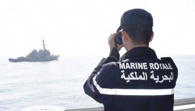 البحرية الملكية تنقذ 81 مرشحاً أفريقياً للهجرة السرية بسواحل الداخلة