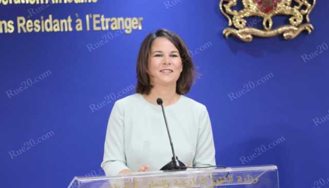 إياك أعني واسمعي ياجارة.. وزيرة الخارجية الألمانية: المغرب يتمتع بصحراء مشمسة و ساحل أطلسي غني بالرياح
