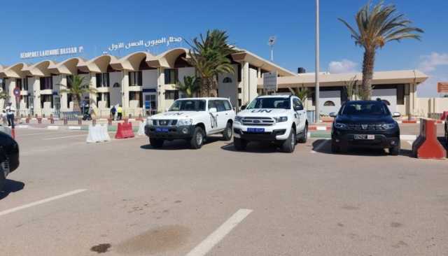 استنفار بمطار العيون.. قائد بعثة المينورسو ينتظر وصول دي ميستورا (صور)