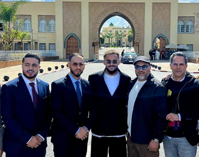 بوفال يزور القصر الملكي بالرباط لهذا السبب (صور)