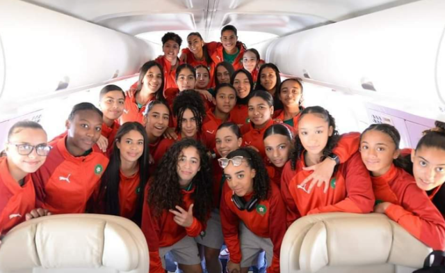 المنتخب المغربي النسوي تحت 17 سنة يتوجه الى الجزائر