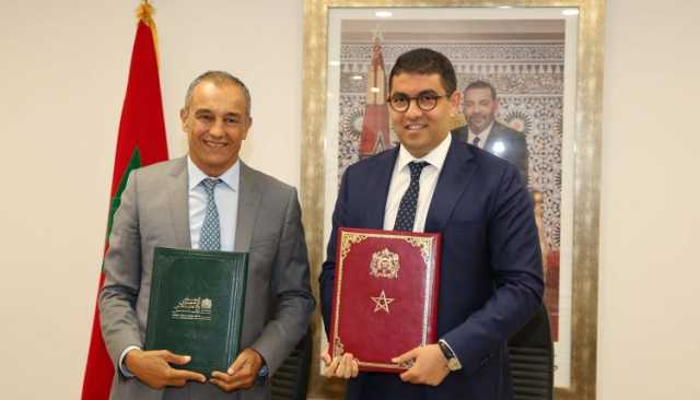 بنسعيد والشامي يوقعان اتفاقية تعاون وشراكة في مجال الشباب