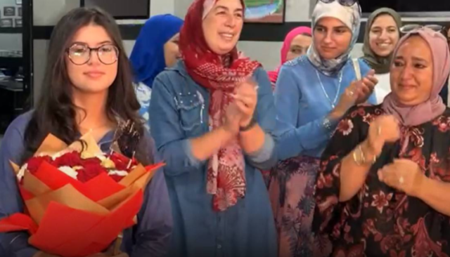 هادي ضحى تحصل على أعلى معدل باكلوريا في جهة طنجة تطوان الحسيمة