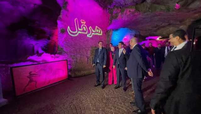 بنسعيد يطلق برنامج “نوستاليجا تاريخية” لإحياء أسطورة “هرقل” بعروض رقمية بطنجة