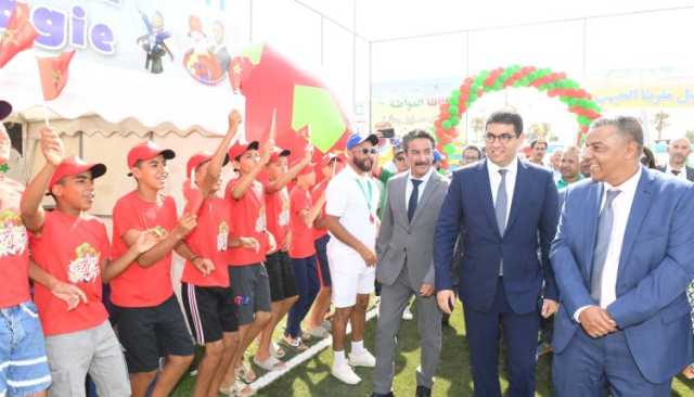 بنسعيد يعطي الانطلاقة الرسمية للبرنامج الوطني للتخييم بمدينة أصيلة