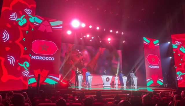 قرعة كأس أفريقيا 2025 توقع المنتخب المغربي إلى جانب مالي زامبيا وجزر القمر