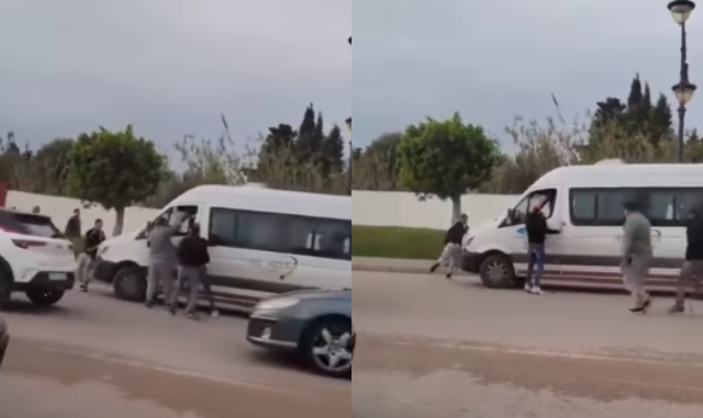 أمن طنجة يحقق في واقعة الهجوم على حافلة نقل العمال