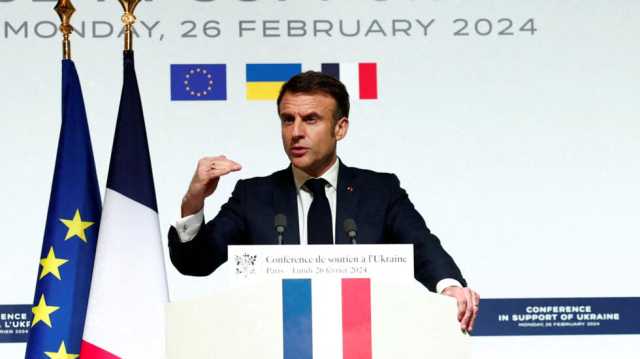الرئيس الفرنسي يعلن تحالفا لدعم أوكرانيا ولا يستعبد إرسال قوات لهزيمة روسيا