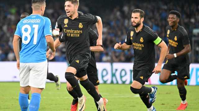 دوري أبطال أوروبا: مدريد يحسم مواجهة القمة مع نابولي وهزيمة قاتلة أخرى لأونيون برلين